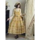 Moonlight Amber Sunflowers Cutsew JSK and One Piece(Reservation/Full Payment Without Shipping)